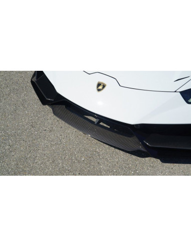NOVITEC Lamborghini Huracan EVO Spoiler avant central Carbone
