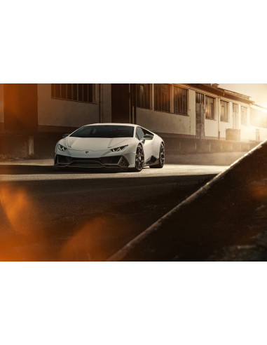 NOVITEC Lamborghini Huracan EVO Spoiler avant central Carbone