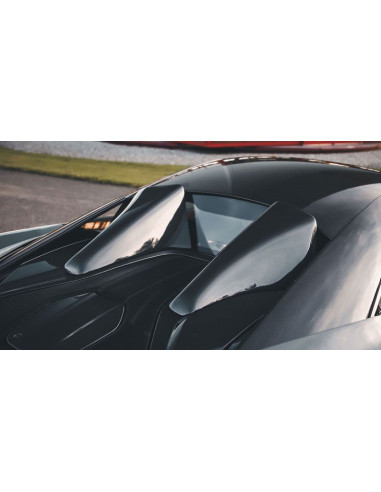 NOVITEC McLaren 600LT Prises d'air Moteur Carbone