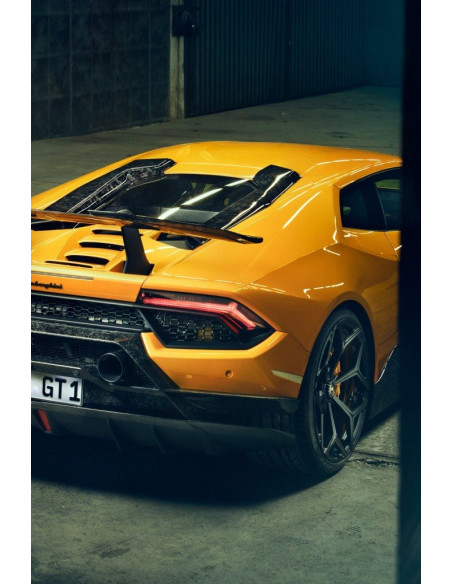 NOVITEC Lamborghini Huracan PERFORMANTE Prises d'air de toit Carbone Forgé/Forged