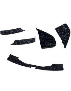 NOVITEC Lamborghini Huracan PERFORMANTE Extensions de diffuseur Carbone Forgé/Forged