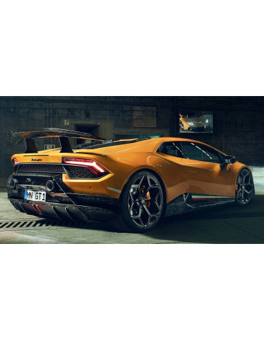 NOVITEC Lamborghini Huracan PERFORMANTE Extensions de diffuseur Carbone Forgé/Forged