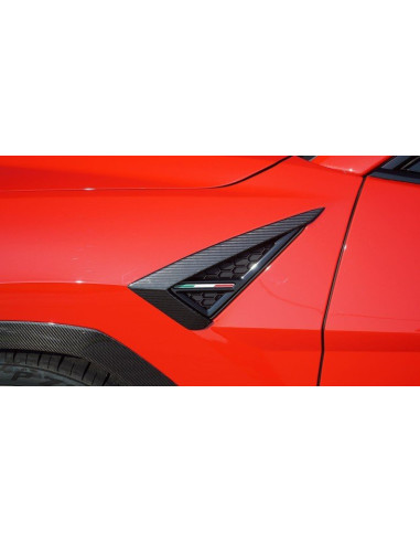 NOVITEC Lamborghini URUS + S + PERFORMANTE Flaps d'ailes avant Carbone