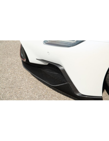 NOVITEC Maserati MC20 Inserts de Spoiler avant Carbone