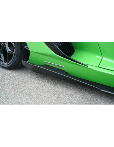NOVITEC Lamborghini Aventador SVJ Extensions de bas de caisse Carbone