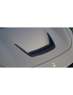 NOVITEC Ferrari F8 Tributo / Spider Insert Capot Avant Carbone 2