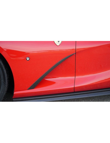 NOVITEC Ferrari 812 Superfast / GTS Inserts d'ailes avant Carbone
