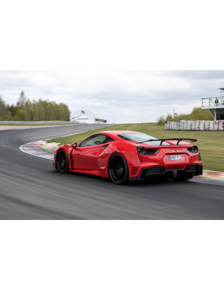 NOVITEC Ferrari 488 GTB Aileron N-Largo Carbone