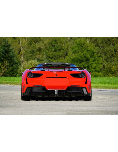 NOVITEC Ferrari 488 Spider Aileron N-Largo Carbone