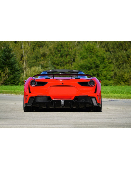 NOVITEC Ferrari 488 Spider Aileron N-Largo Carbone