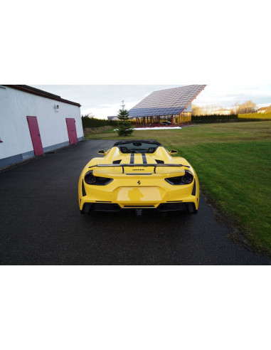 NOVITEC Ferrari 488 Spider Aileron N-Largo Carbone