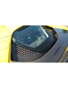NOVITEC Ferrari SF90 Spider Aérations Moteur Carbone 2