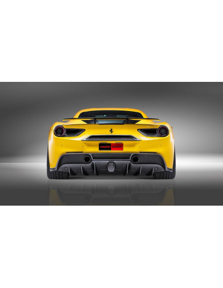 NOVITEC Ferrari 488 GTB / Spider Aération Centrale Arrière Carbone