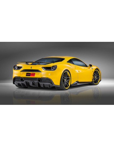 NOVITEC Ferrari 488 GTB / Spider Diffuseur Arrière Carbone