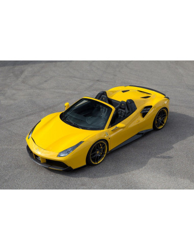 NOVITEC Ferrari 488 GTB / Spider Prises d'air Latérale N-Largo Carbone