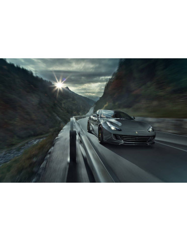 NOVITEC Ferrari GTC4 Lusso + T Spoiler central Avant Carbone