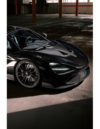 NOVITEC McLaren 765LT / Spider Inserts Feux Avant Carbone