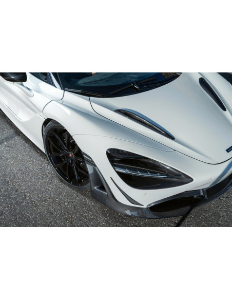 NOVITEC McLaren 720S / Spider Extensions Spoiler Avant Carbone