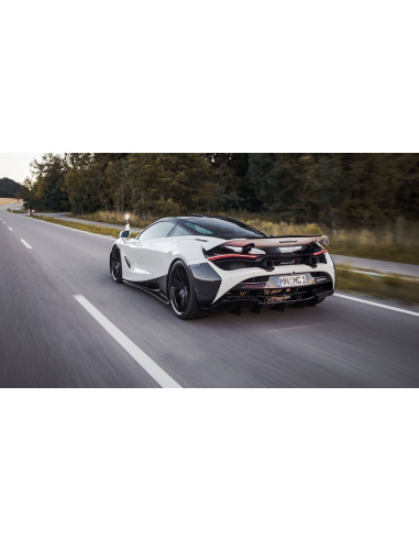 NOVITEC McLaren 720S / Spider Extensions Pare-Chocs Arrière Carbone