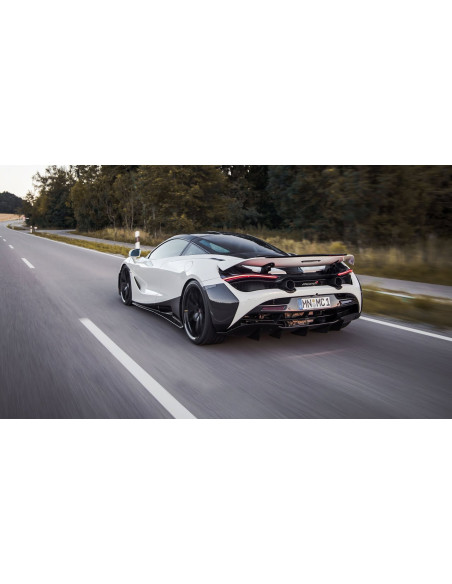 NOVITEC McLaren 720S / Spider Extensions Pare-Chocs Arrière Carbone
