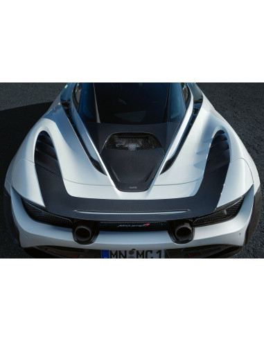 NOVITEC McLaren 720S / Spider Extension de Becquet Arrière Carbone