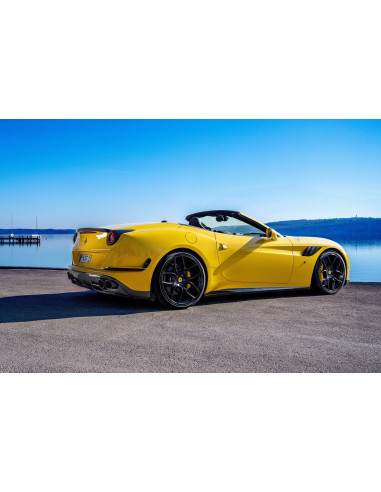 NOVITEC Ferrari California T Inserts de pare-chocs arrière Carbone