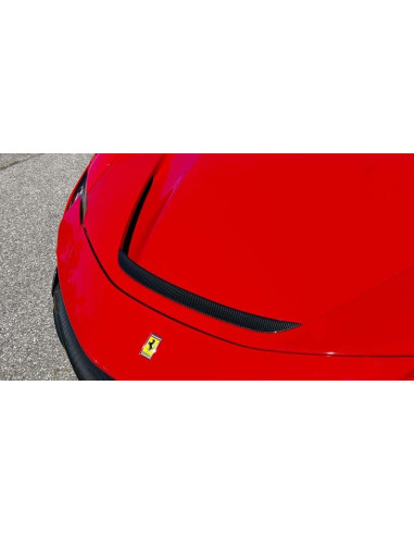 NOVITEC Ferrari SF90 Spider / Stradale Insert capot avant Carbone