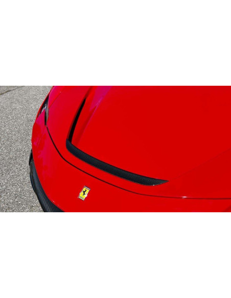 NOVITEC Ferrari SF90 Spider / Stradale Insert capot avant Carbone