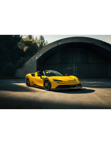 NOVITEC Ferrari SF90 Spider / Stradale Flaps avant Carbone