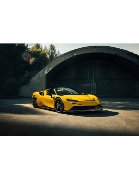 NOVITEC Ferrari SF90 Spider / Stradale Flaps avant Carbone