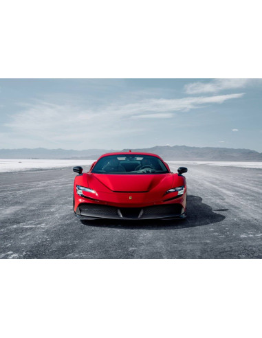 NOVITEC Ferrari SF90 Spider / Stradale Insert capot avant Carbone