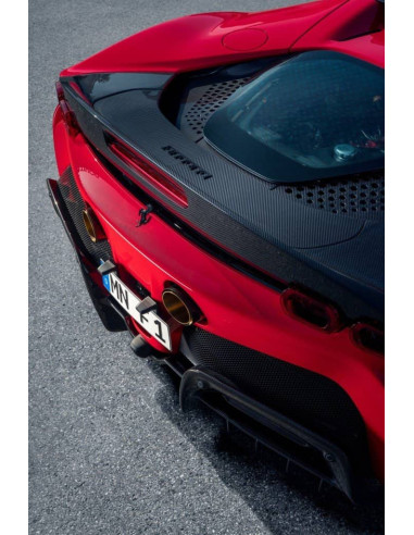 NOVITEC Ferrari SF90 Spider / Stradale Becquet de coffre Carbone