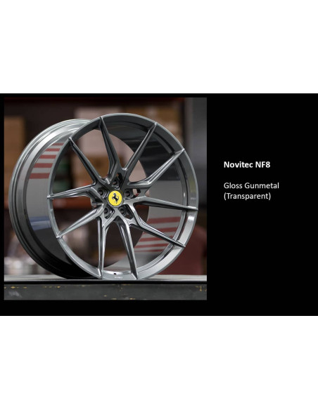NOVITEC Ferrari 296 GTB / GTS Pack Jantes NOVITEC NF8 Forged 21"/21"