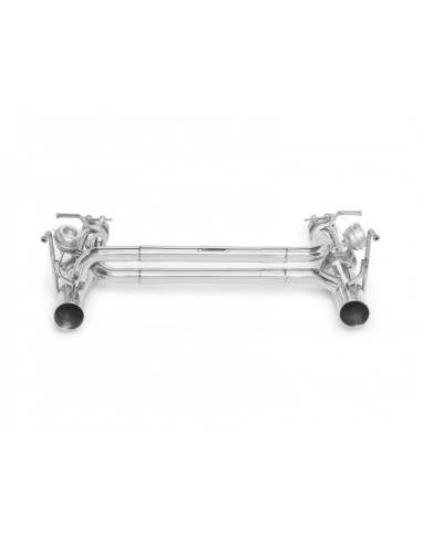 TUBI STYLE Ferrari 488 GTB / Spider Echappement Silencieux Inox à valves