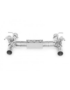 TUBI STYLE Ferrari 488 GTB / Spider Echappement Silencieux Inox à valves 2