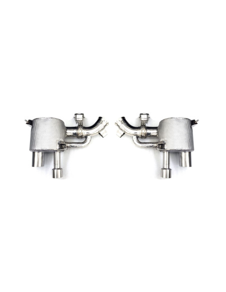 TUBI STYLE Ferrari GTC4 Lusso V12 Echappement Silencieux Inox à valves