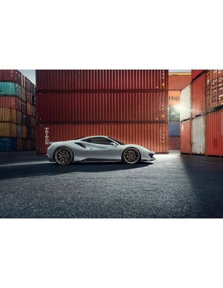 NOVITEC Ferrari 488 + Pista Pack Jantes NOVITEC NF10 Forged 21"/22"