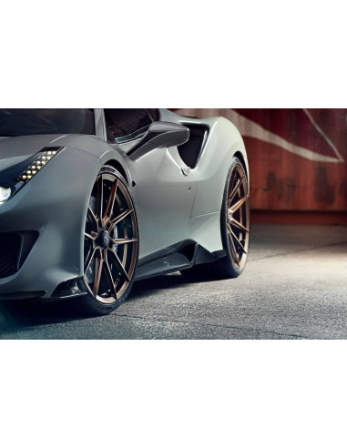 NOVITEC Ferrari 488 + Pista Pack Jantes NOVITEC NF10 Forged 21"/22"