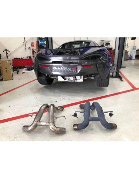 QUICKSILVER Exhaust McLaren 570GT Échappement Silencieux inox RACE