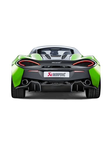 AKRAPOVIC McLaren 570S / 570GT / 540C Échappement Silencieux Titane RACE