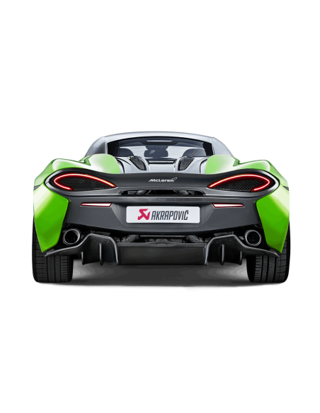 AKRAPOVIC McLaren 570S / 570GT / 540C Échappement Silencieux Titane RACE