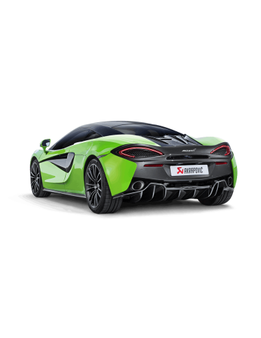 AKRAPOVIC McLaren 570S / 570GT / 540C Échappement Silencieux Titane RACE