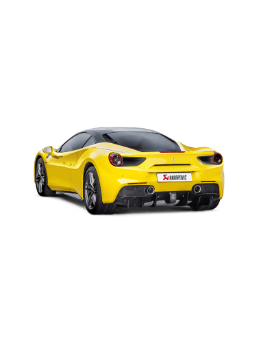 AKRAPOVIC Ferrari 488 GTB / Spider Échappement Silencieux à valves