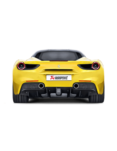 AKRAPOVIC Ferrari 488 GTB / Spider Échappement Silencieux à valves