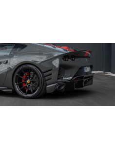 NOVITEC Ferrari 812 Competizione Echappement Silencieux Inox à valves 2