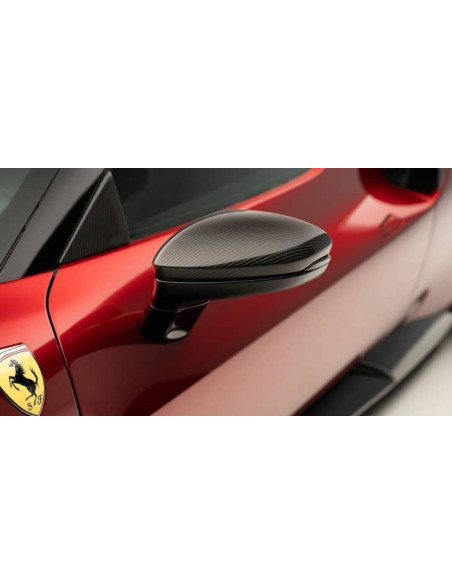 NOVITEC Ferrari 296 Coques de rétroviseurs Carbone