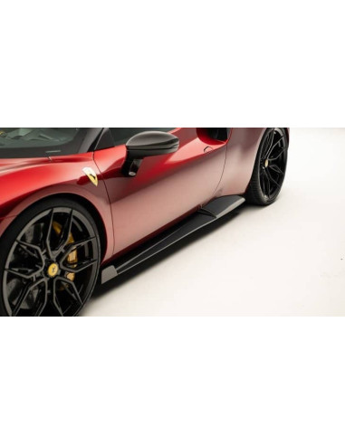 NOVITEC Ferrari 296 Coques de rétroviseurs Carbone
