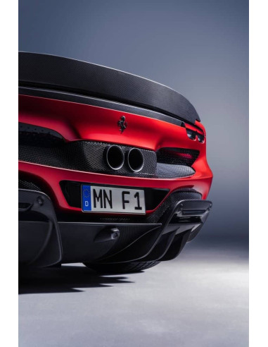 NOVITEC Ferrari 296 Diffuseur arrière Carbone