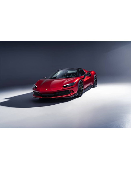 NOVITEC Ferrari 296 Spoiler centrale avant Carbone