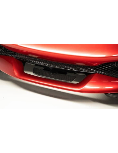 NOVITEC Ferrari 296 Spoiler centrale avant Carbone